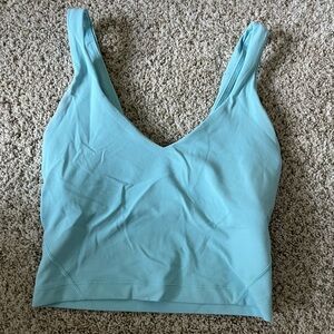 lululemon Align™ Tank Top Light Support, A/B Cup, Light Blue, Size 0
